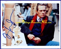 Tommy Lee Jones “The Fugitive” Prosthetics Lab Movie Scene Autographed (Autograph) Color Photograph/Photo & COA (Certificate of Authenticity) - Cleverly “HAND”-signed (pun intended) on a Prosthetic Arm <b><span style='color:red'>*****FIRST CLASS SHIPPING INCLUDED – DOMESTIC ORDERS ONLY!*****</span></b><span style='color:purple'> Image for Tommy Lee Jones “The Fugitive” Prosthetics Lab Movie Scene Autographed (Autograph) Color Photograph/Photo & COA (Certificate of Authenticity) - Cleverly “HAND”-signed (pun intended) on a Prosthetic Arm <b><span style='color:red'>*****FIRST CLASS SHIPPING INCLUDED – DOMESTIC ORDERS ONLY!*****</span></b><span style='color:purple'>